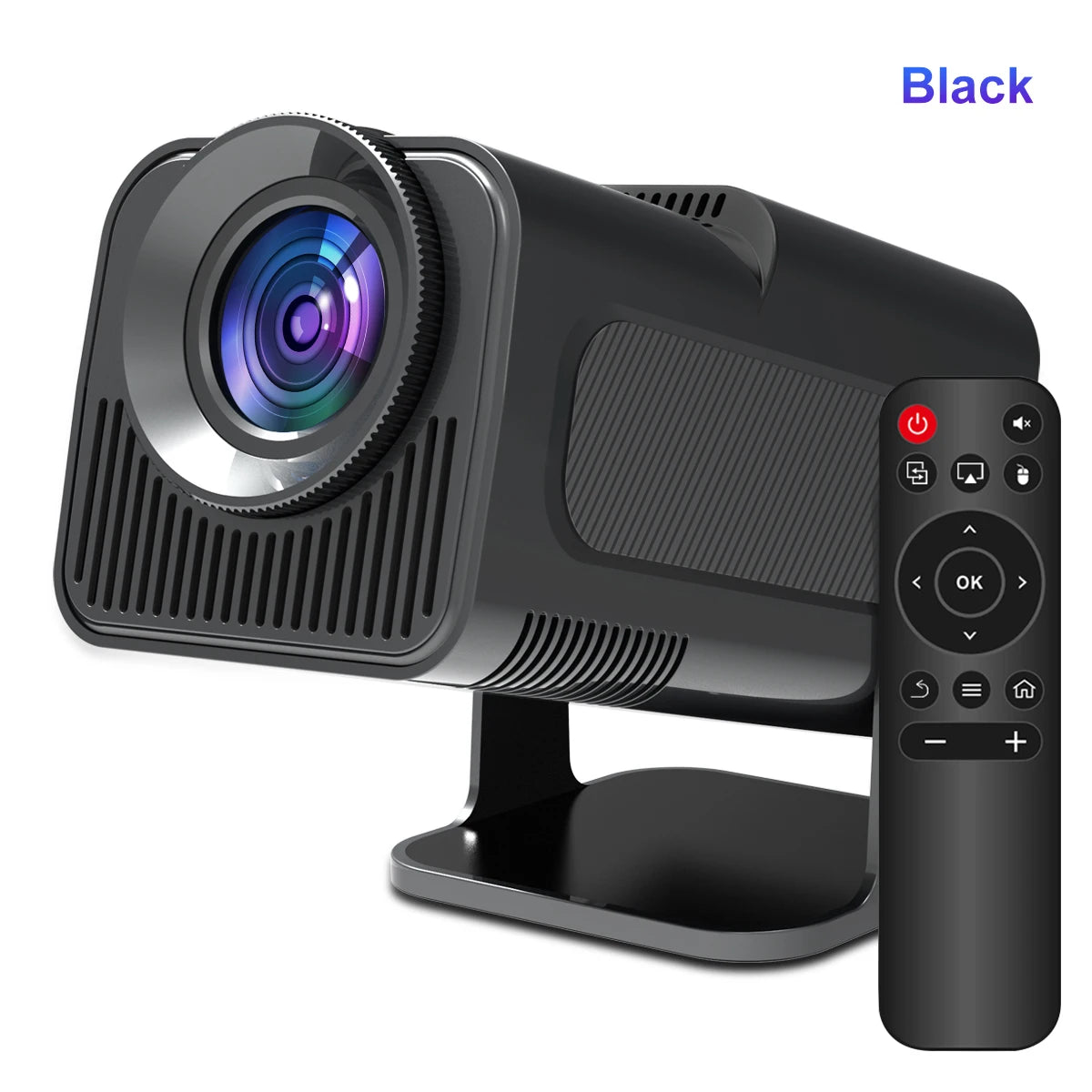 HY320 4K HD Android 11 Projector with WiFi 6, Allwinner H713, 390 ANSI Lumens, Bluetooth 5.0, 1920x1080P, Portable Outdoor Upgrade from HY300