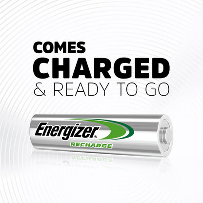 Recharge Universal Rechargeable AA Batteries (16 Pack), Double a Rechargeable Batteries
